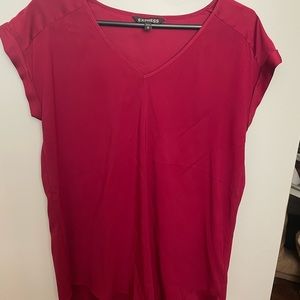 Express short sleeve blouse